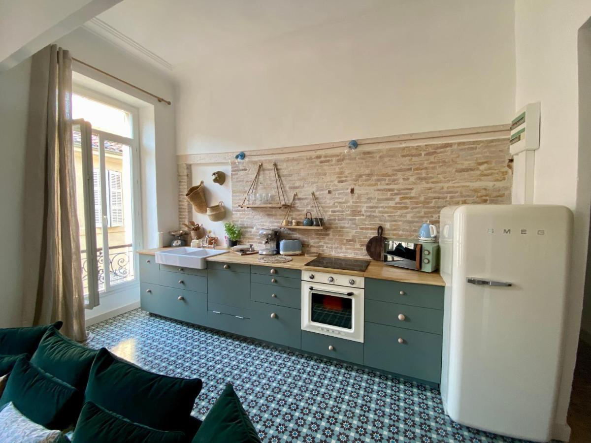 Appartement Haussmannien Rue Pietonne Opera マルセイユ エクステリア 写真