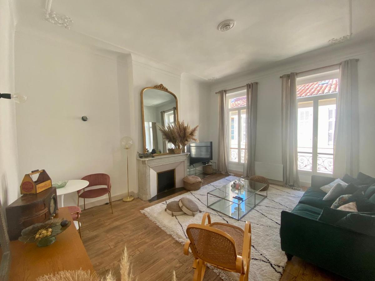 Appartement Haussmannien Rue Pietonne Opera マルセイユ エクステリア 写真